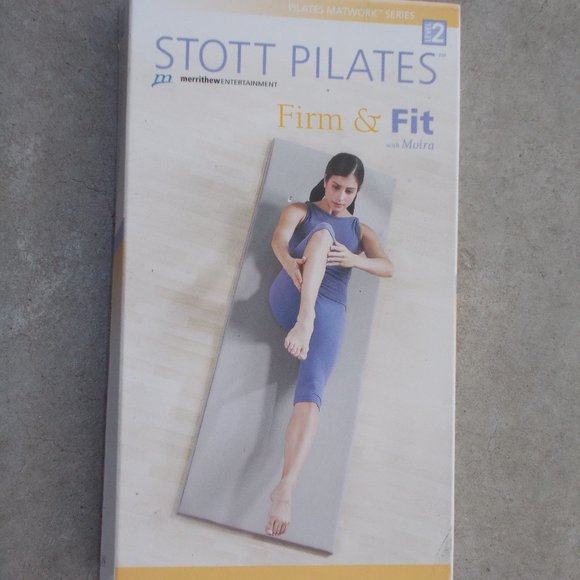 EUC Stott Pilates Firm & Fit VHS Tape - Picture 1 of 2